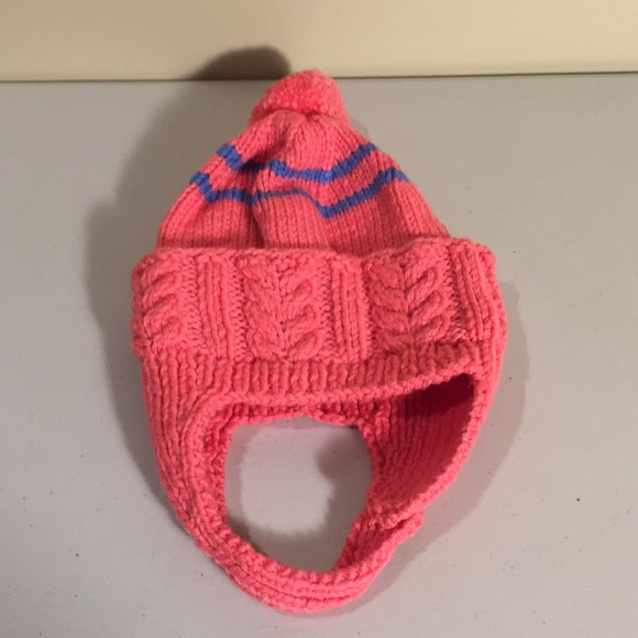 Hand Knit Child’s Winter Hat + 2 Pairs Mittens - Picture 4 of 15